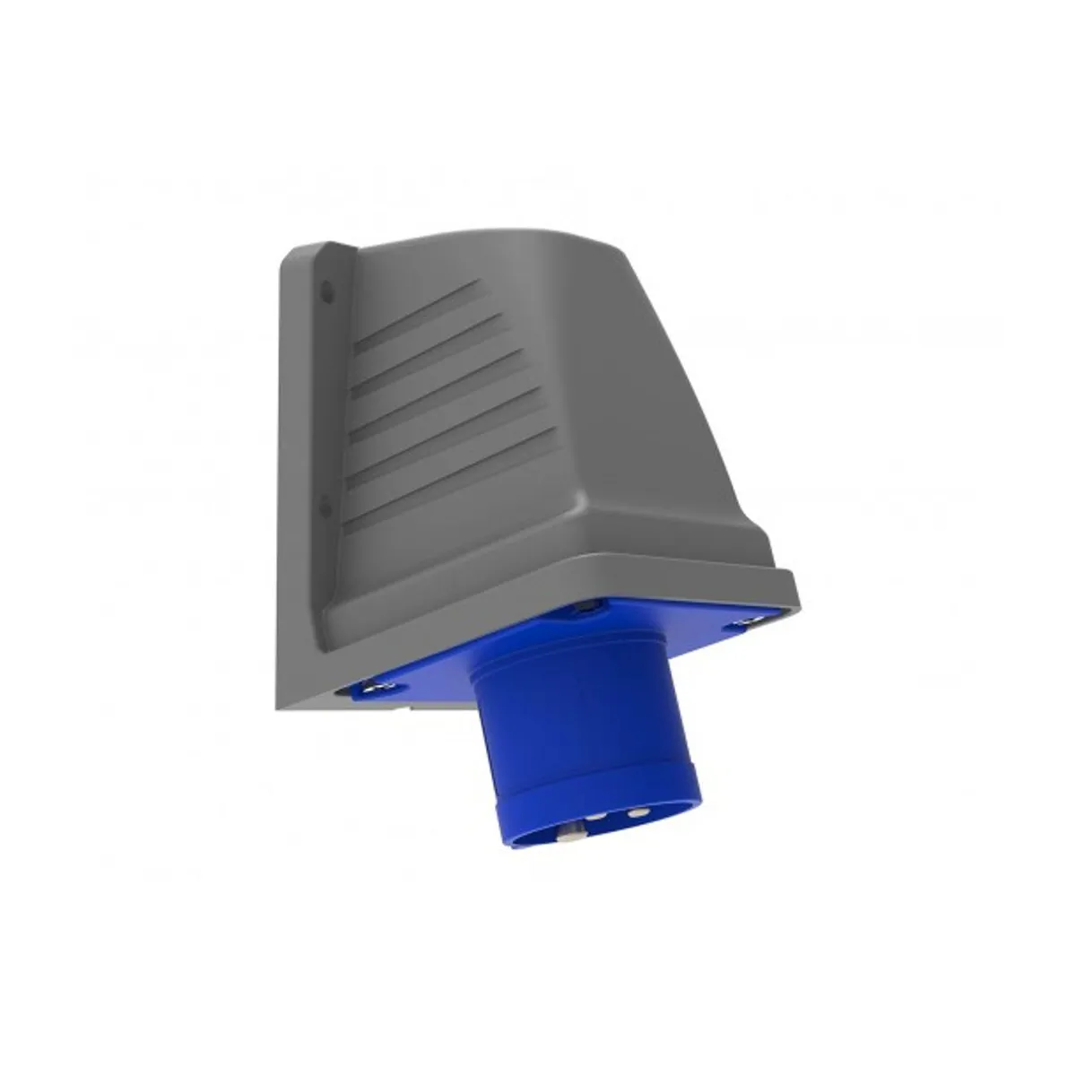 Bemis BC1-1403-2236 CEE 90° Angled Wall Plug 16 A 2P+E IP44