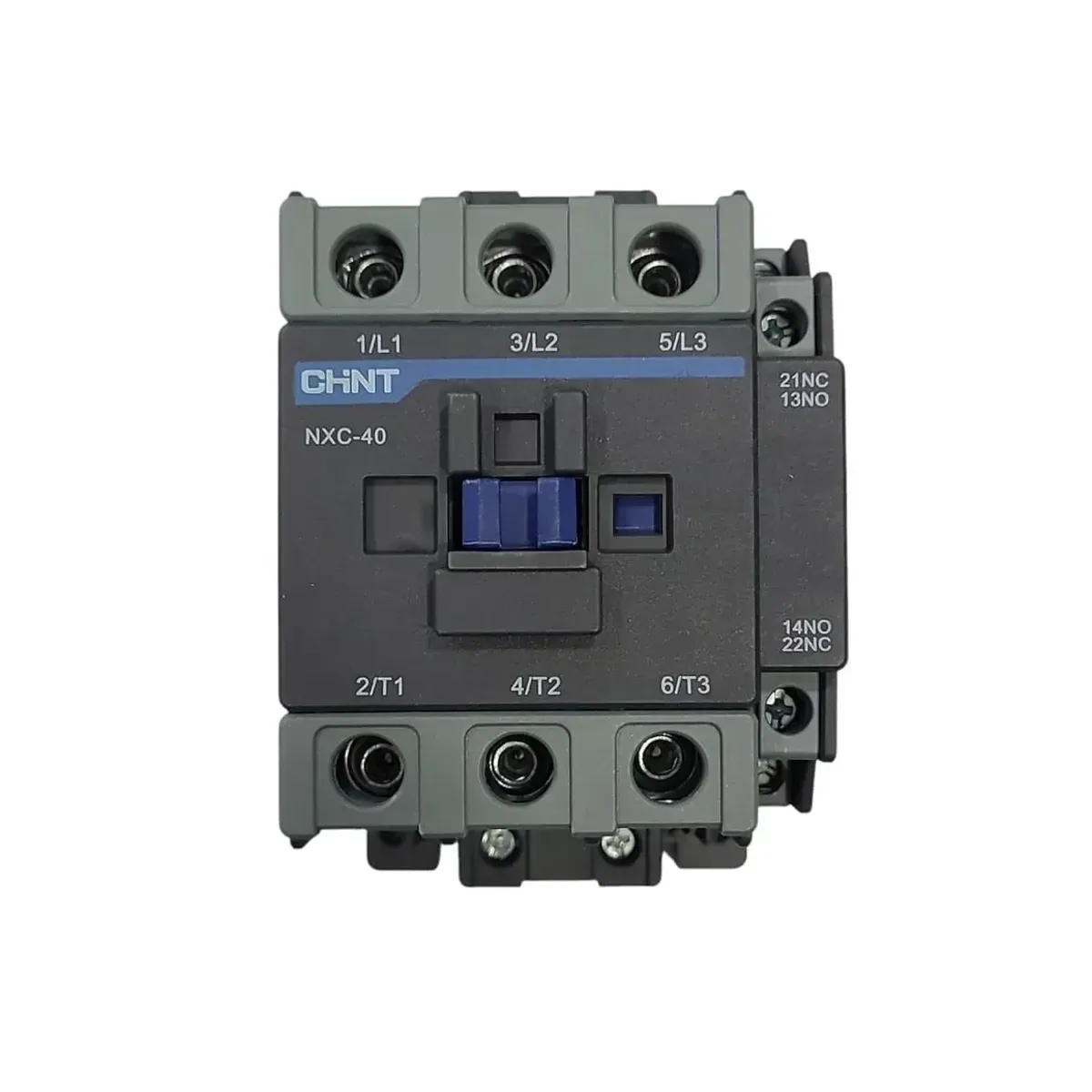 Chint NXC-40 220V AC Bobinli 3 Kutup 40A 1NO+1NC Yardımcı Kontaklı Kontaktör 18,5kW