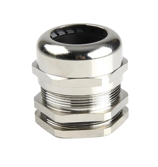TP Elektrik 3195-544-0600 M 25x1.5 (for 16A-32A Wall Housing) Metal Cable Gland with Nut, IP 68