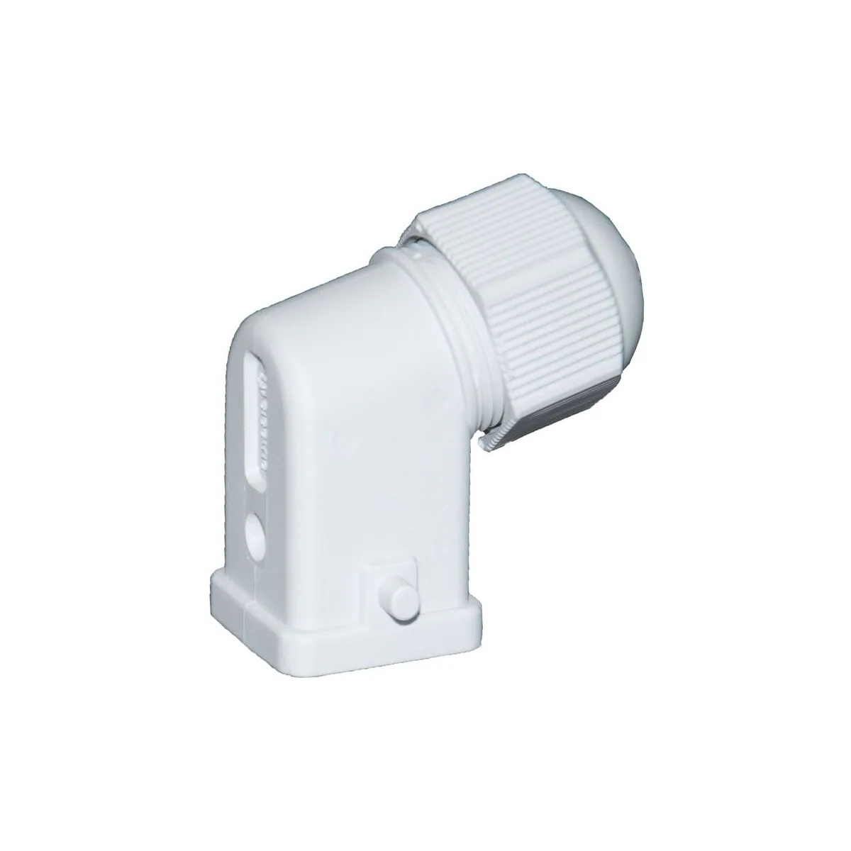 TP Elektrik 24-0410-20-10M25 4x10A - 5x10A Multi-Contact Angled Plug Housing - with M25 Cable Gland, IP 65
