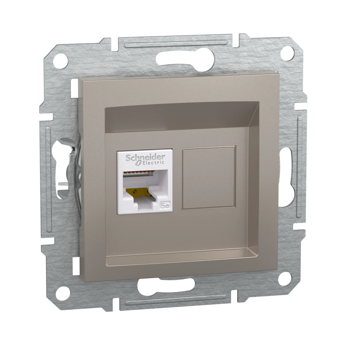 Schneider Electric EPH4300169 Asfora 1*RJ45 CAT.5E UTP Bronz — üretici ürün görseli