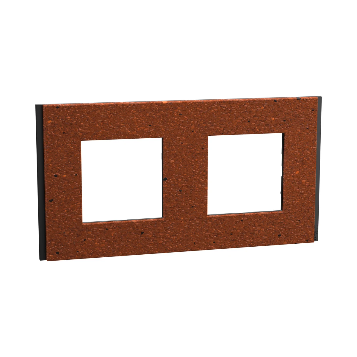 Schneider Electric NU600471 Unica Deco Materials Double Frame Terracotta