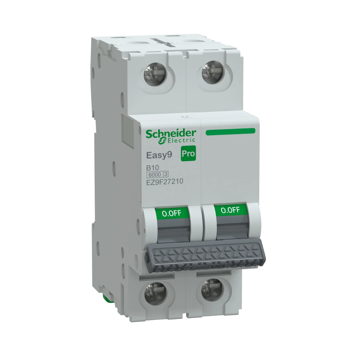 Schneider Electric EZ9F27210 Pro Sigorta 2P B Eğrisi 10A 6 kA — üretici ürün görseli