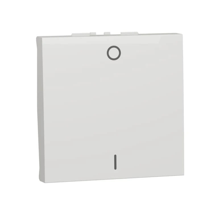 Schneider Electric NU326218 Yeni Unica, 2-Pole Switch 16A 2 module, White