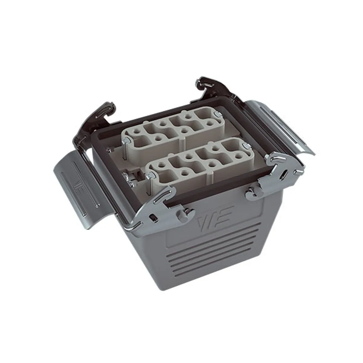 Mete Enerji 403156 12x35A Multi-Outlet Extension Socket Gasketed Latched Top Entry