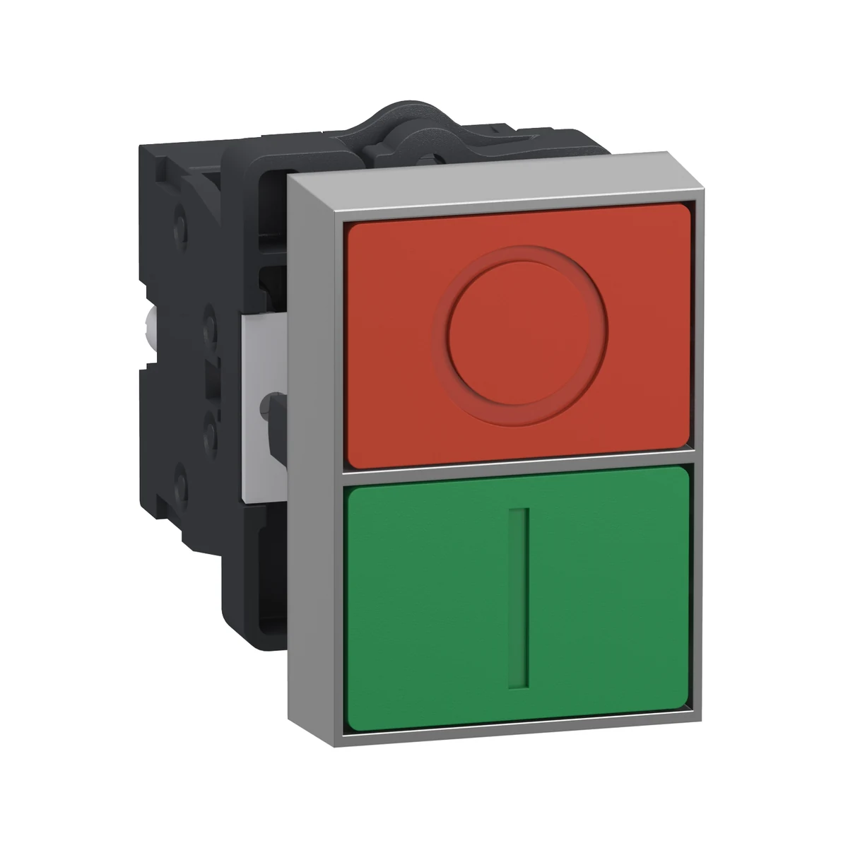 Schneider Electric XA2EA7A3415 Double, Spring-Return Push Button