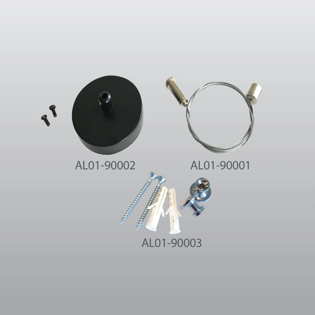 ACK AL01-90001 LED Linear Armatür İçin Askı Aparatı (150 cm) — temsili aile görseli