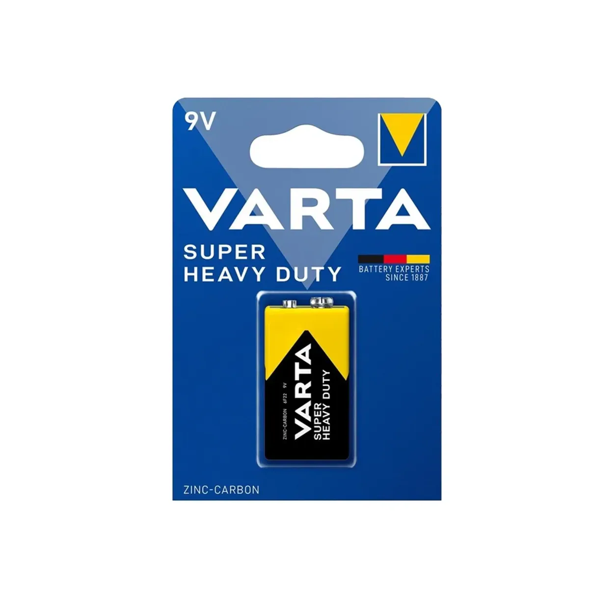 Varta 9V Manganese Superlife Battery