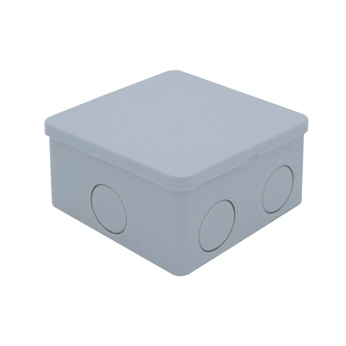 Çetinkaya 80x80x40 Surface-Mounted Knockout Opaque ABS Junction Box ÇP 1238