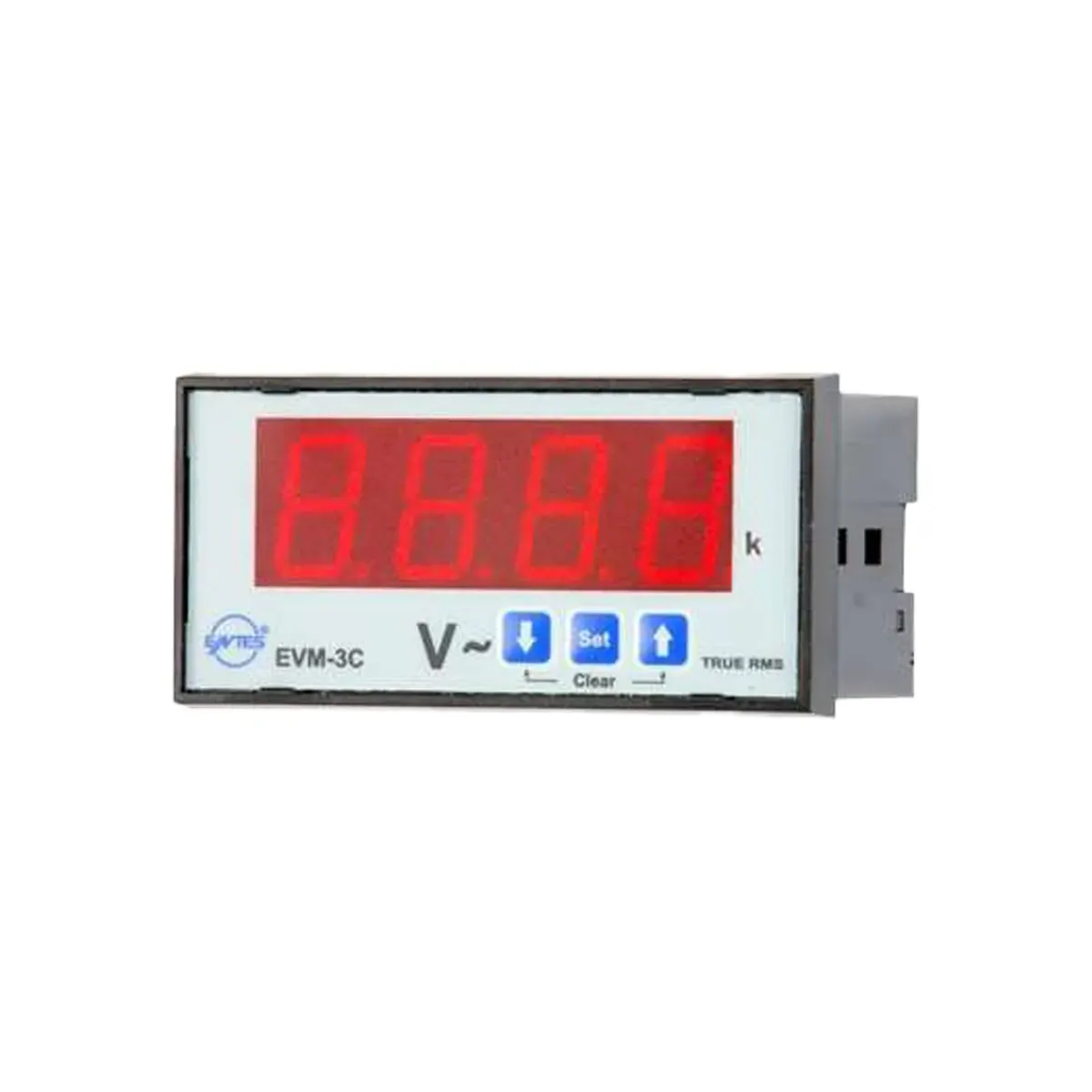 Entes EVM-3C-48 Tek Fazlı Dijital Voltmetre, 110-230VAC, 48x96