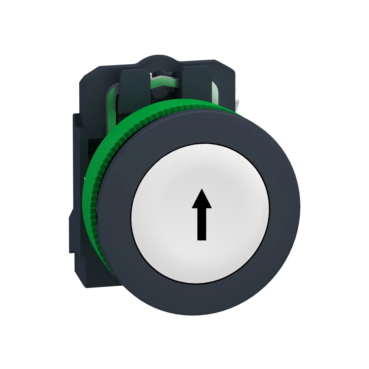 Schneider Electric XB5FA3341 FLSH MNTED PB WH FLUSH CAPS BK ARROW 1NC — üretici ürün görseli