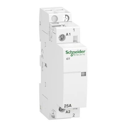 Schneider Electric A9C20731 iCT Sessiz Kontaktörler, 25A 1NO 230-240 VAC — üretici katalog görseli