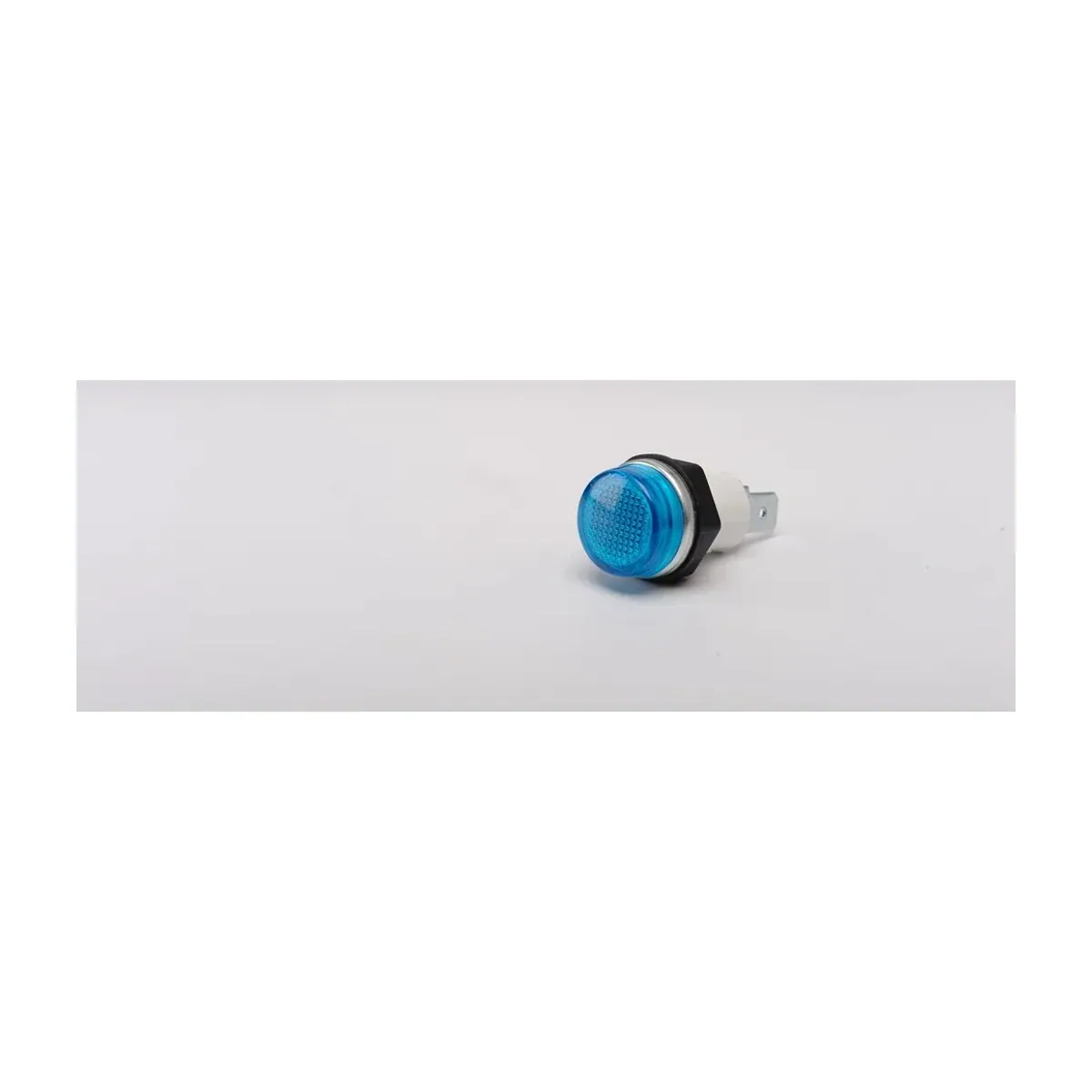 Emas S Serisi Plastik Ampul'lu 230V AC Terminalli Mavi 14mm Sinyal Lambası IP40
