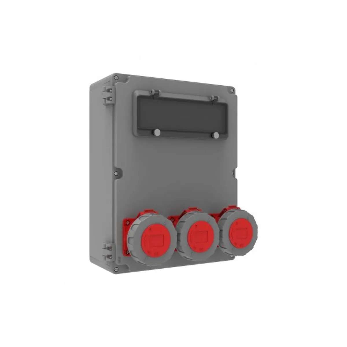 Bemis BB4-7182-8000 Aluminum Combination Socket Box IP67 310x400x140