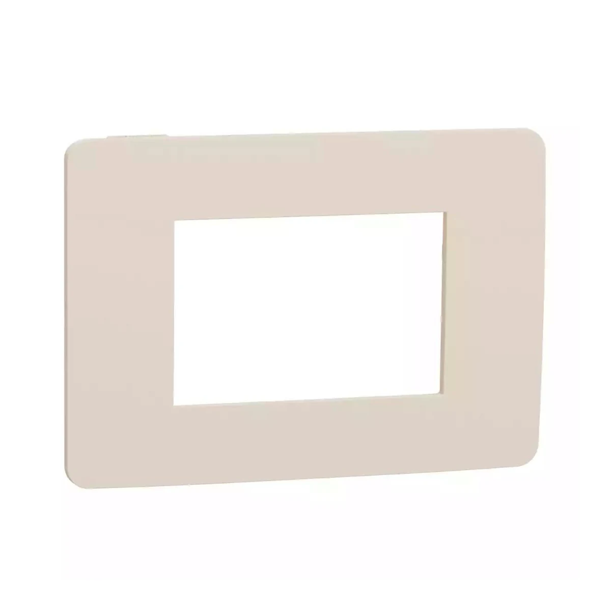 Schneider Electric NU270315 Yeni Unica, Studio Color Frame 3 module, Purple/Cream