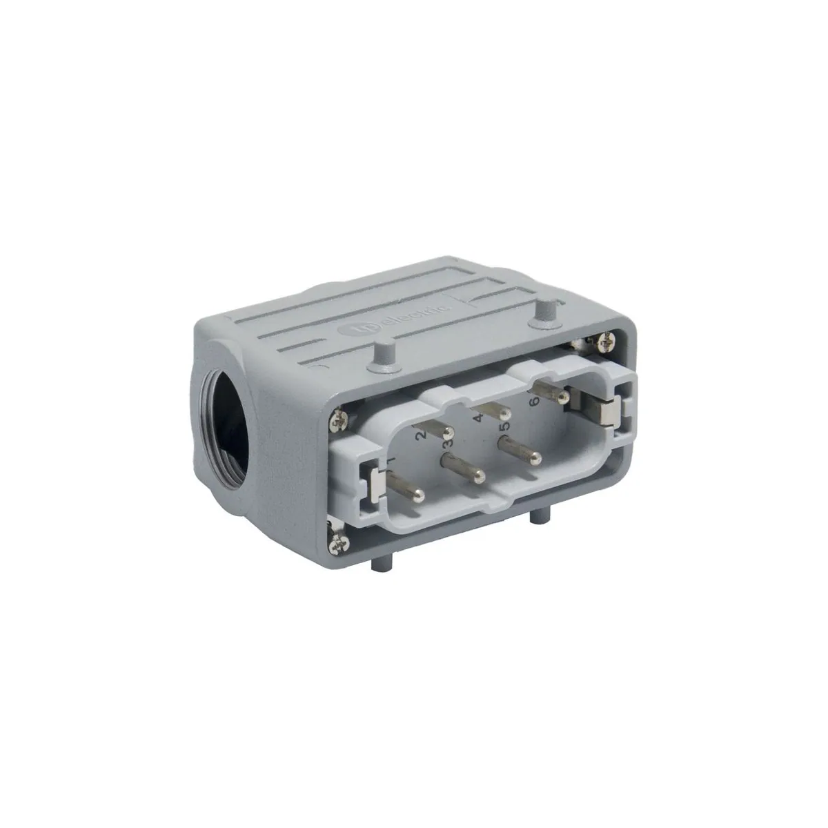 TP Elektrik 60635-120-01P21 6x35A Multi-Contact Plug (Side Entry), IP 65