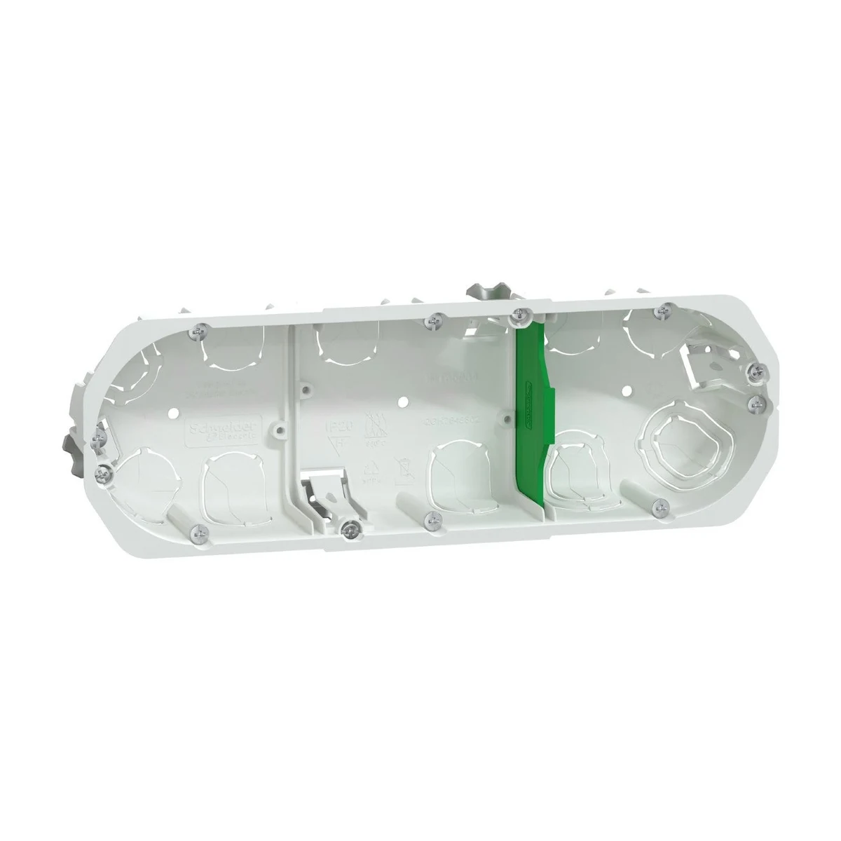 Schneider Electric IMT35935 Multifix 6-8modül/Üçlü Sıva-altı Montaj Kasası 67x50mm — temsili aile görseli