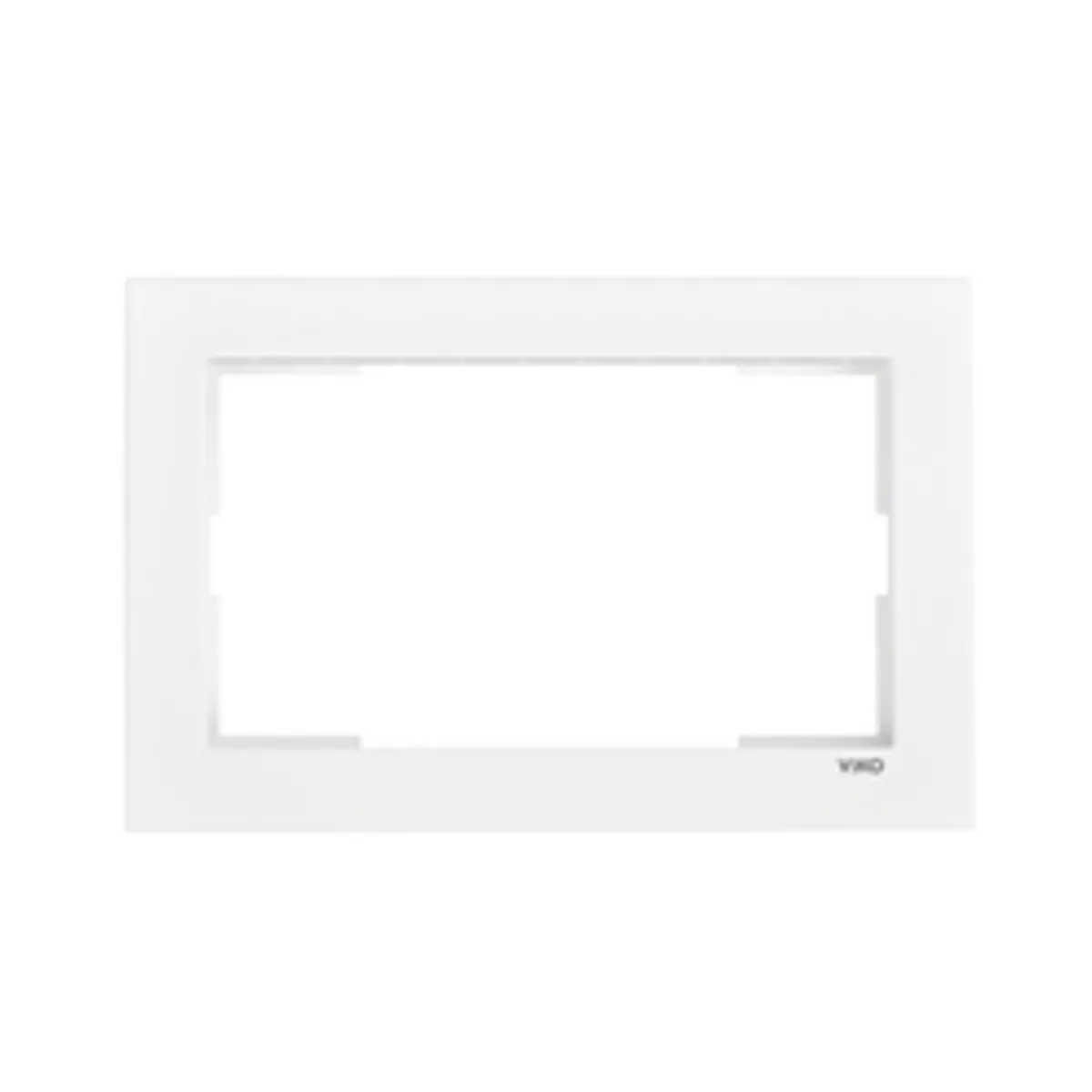 Viko 90902107 Karre 55 Cream Vertical Double Flush-Mounted Socket Frame
