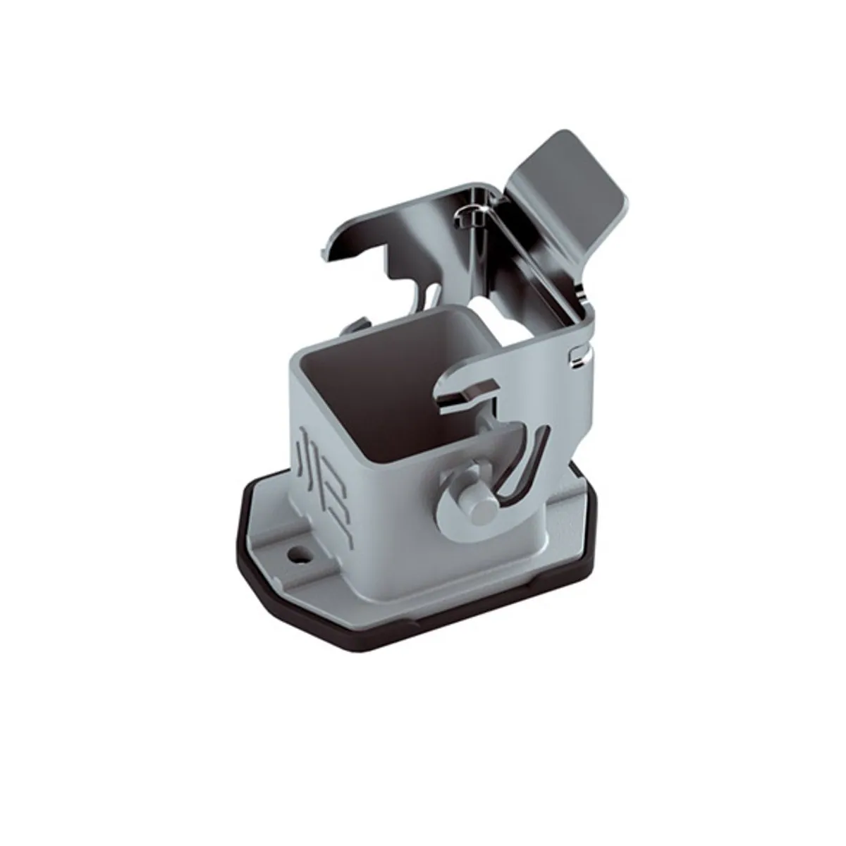 Mete Enerji 29013S 5x10A Multi-Pole Machine Socket Housing Mounted Metal Latch
