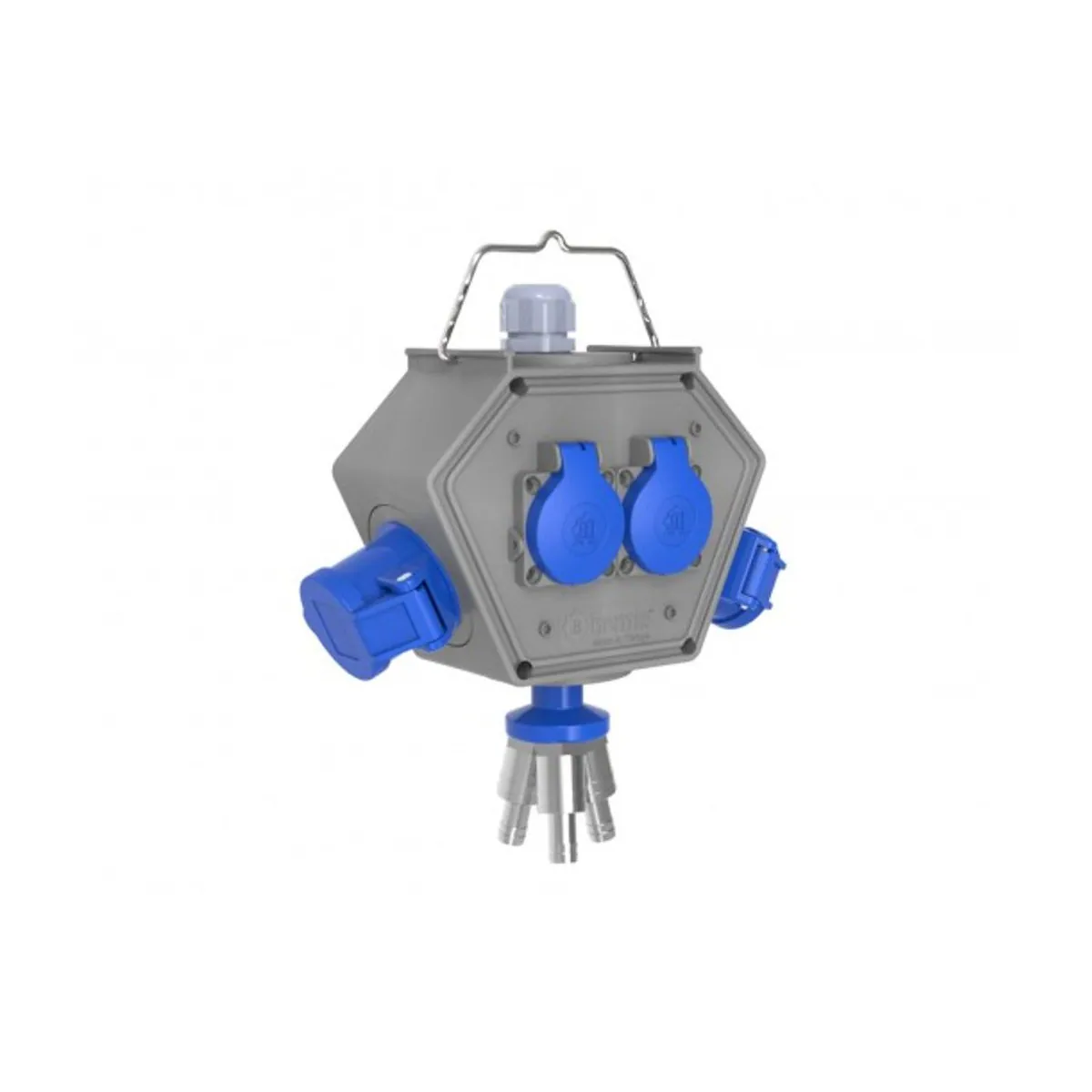 Bemis BX1-0220-2113 Polybox Socket Box with Air Outlet IP44