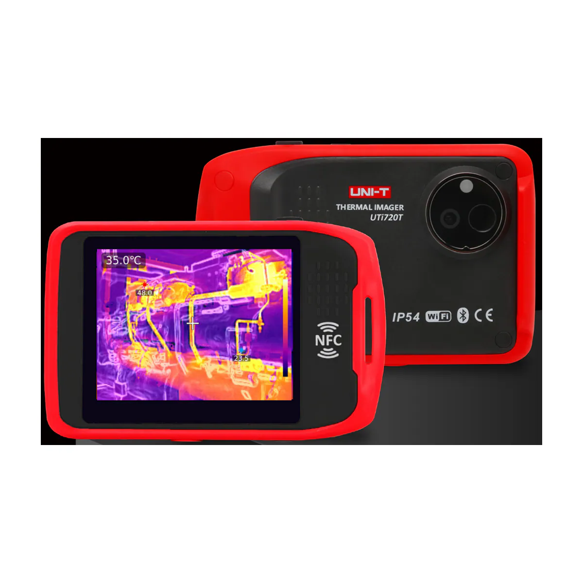 Unit UTi720T 256 x 192 Pocket-Sized Thermal Imaging Camera with 3.5 in Touchscreen