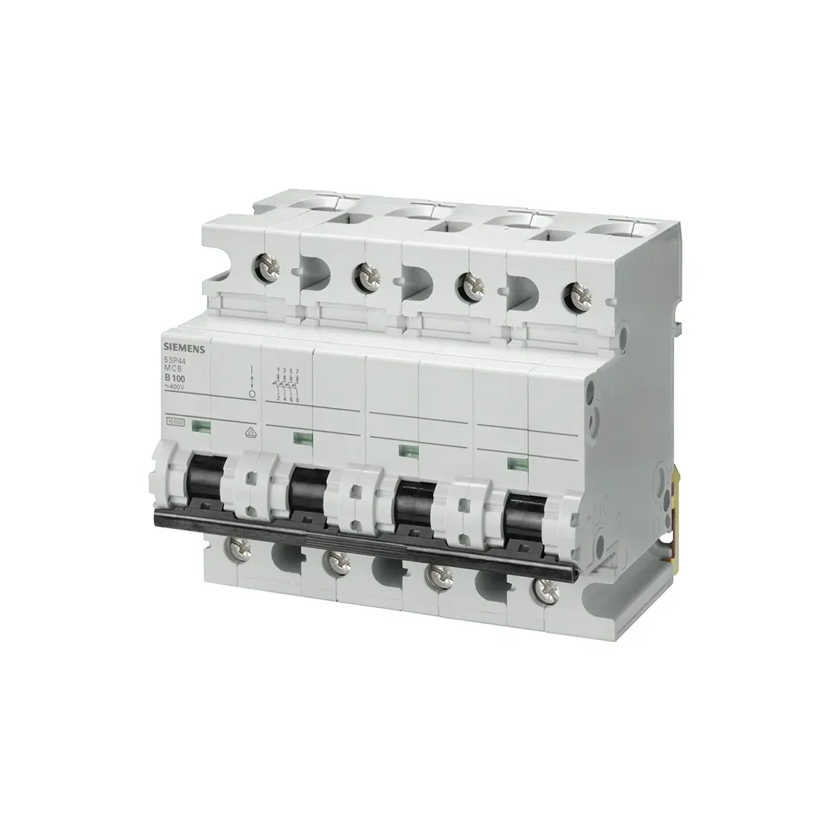 Siemens SP4491-7 Sentron MCB Serisi Otomatik Sigorta - 4 Kutup 100A C Tipi,10kA