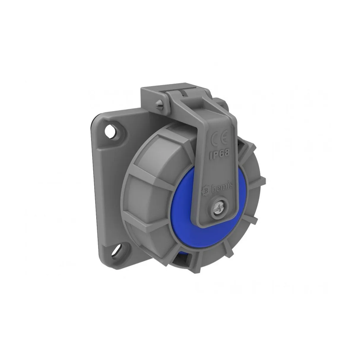 Bemis BS1-1402-7417 Quick-Connect Machine Socket (with Child Protection Lock) 16 A 2P+E IP68