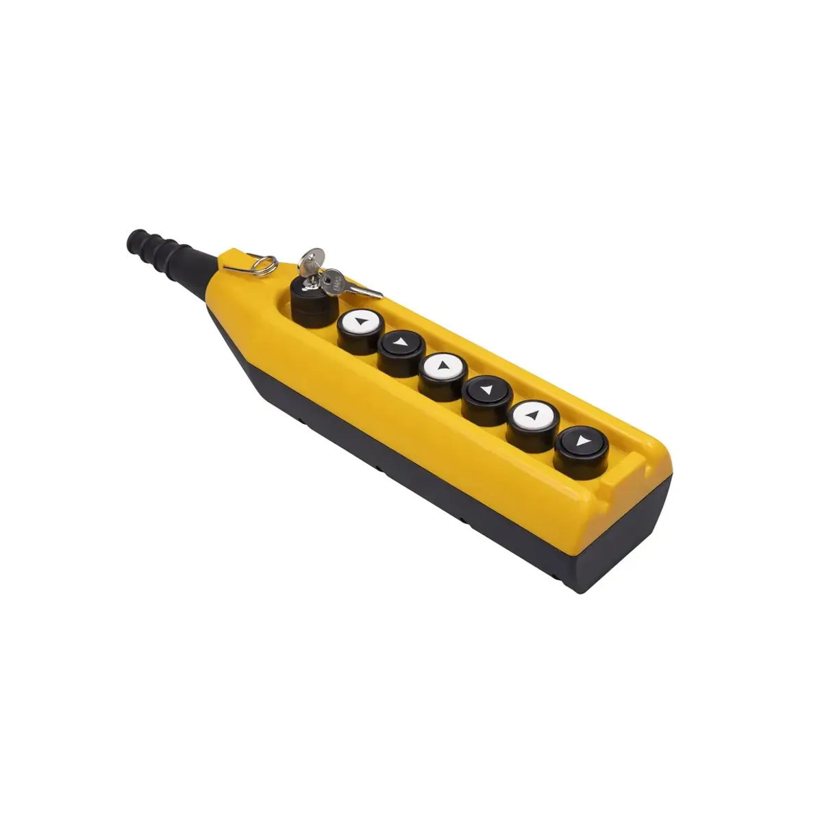 Emas PV Series 7-Hole Single-Speed 1NC+1NO Keyed Crane Control Box PV7AA20C222