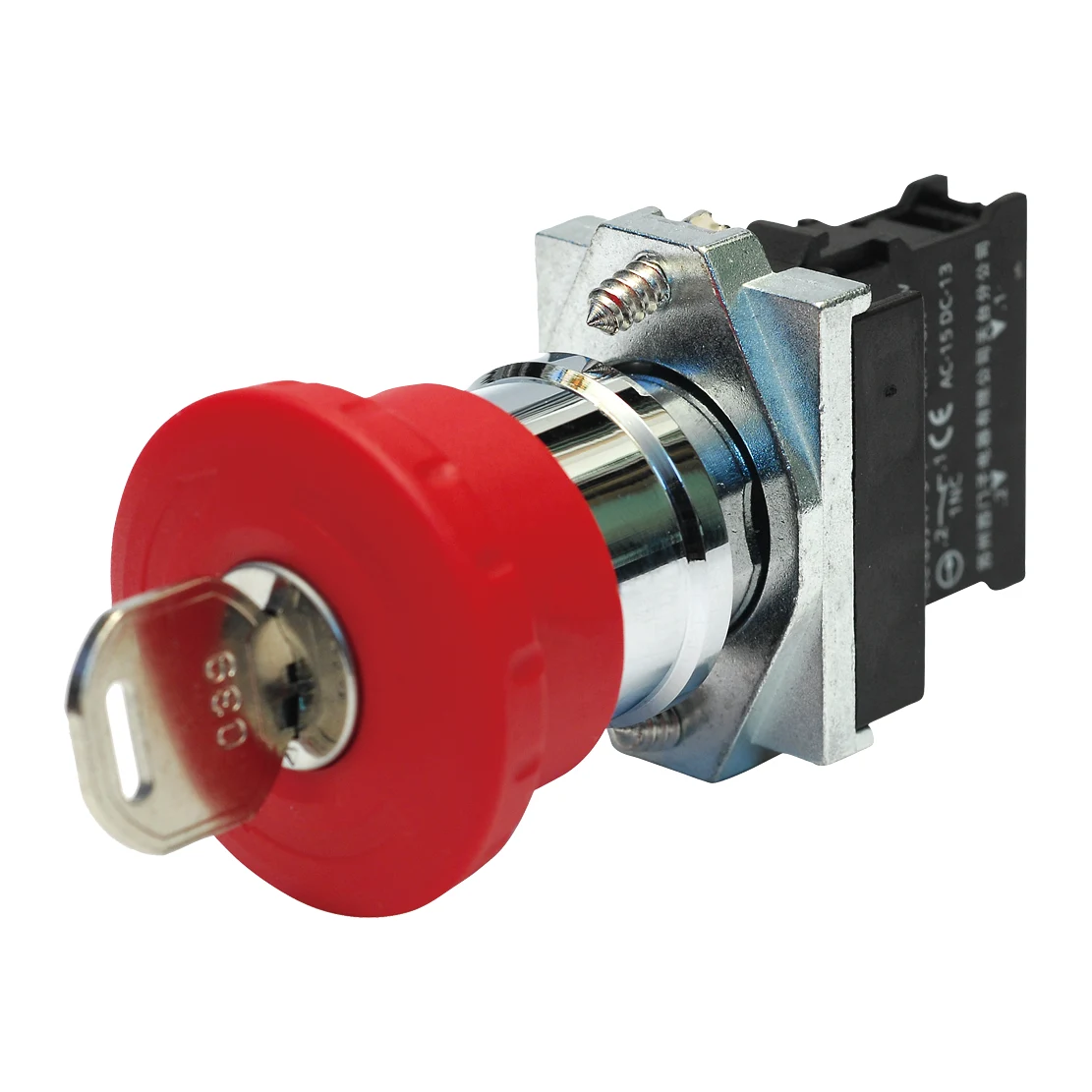 Siemens 3SB6160-1HD20-1CA0 Control Push Button Key-Operated 1NC Emergency stop