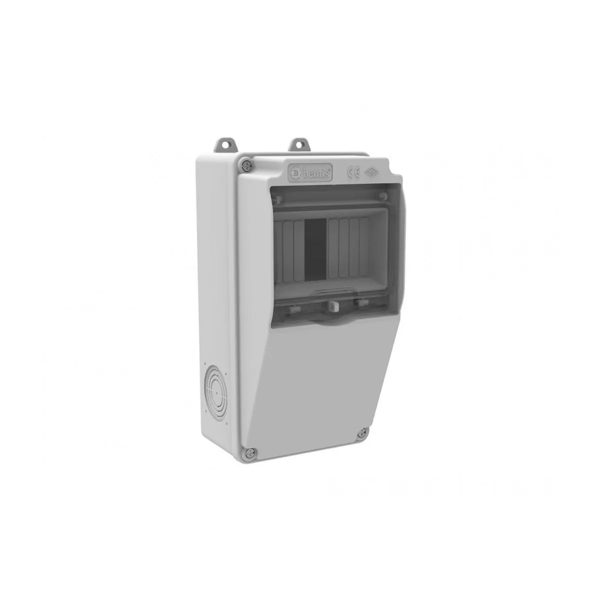 Bemis BH1-2000-0000 V5 Combination Box with DIN Rail Terminal Block Halogen Free IP44 120x255x122