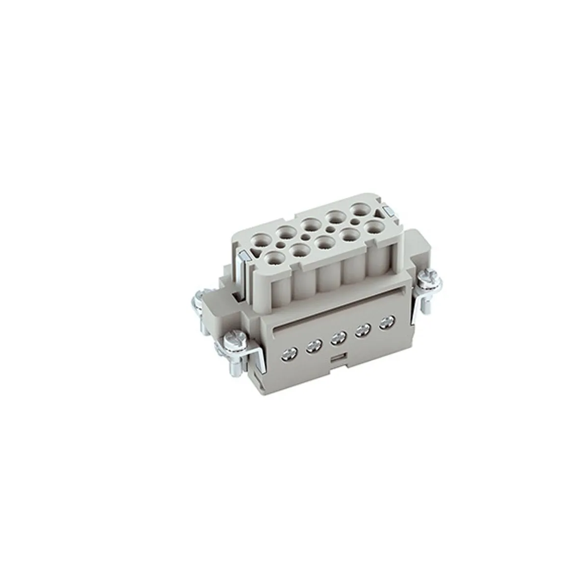 Mete Enerji 29420 10x16A Slim Multi-Pole Socket Insert Mounting