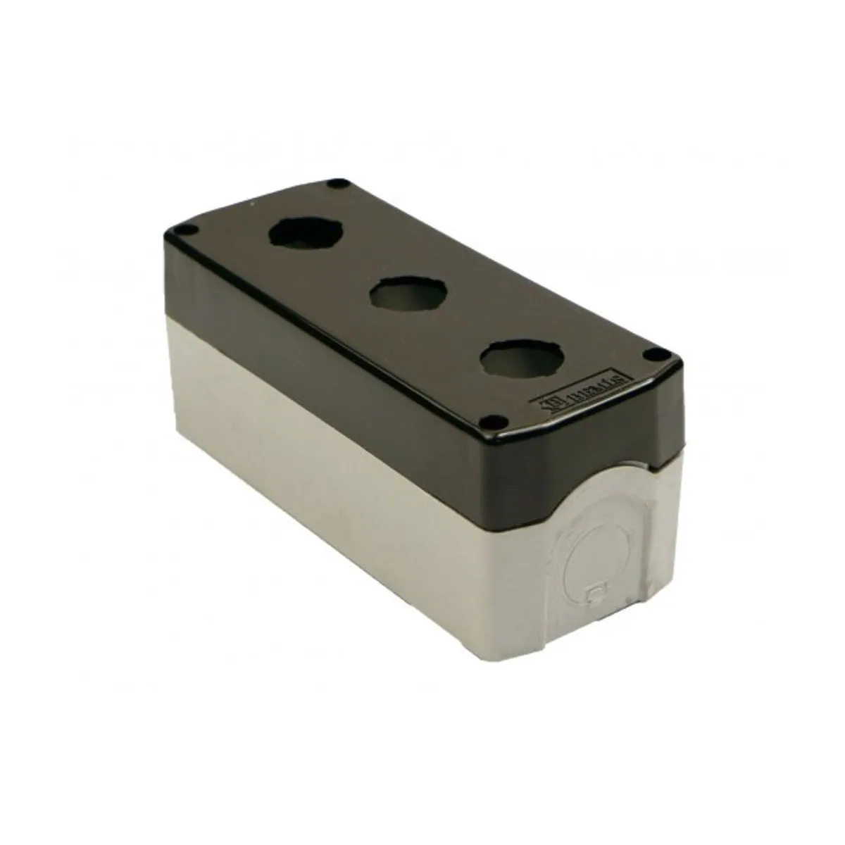 Bemis BT3-3000-0006 ABS 3-Button Box IP67 Black