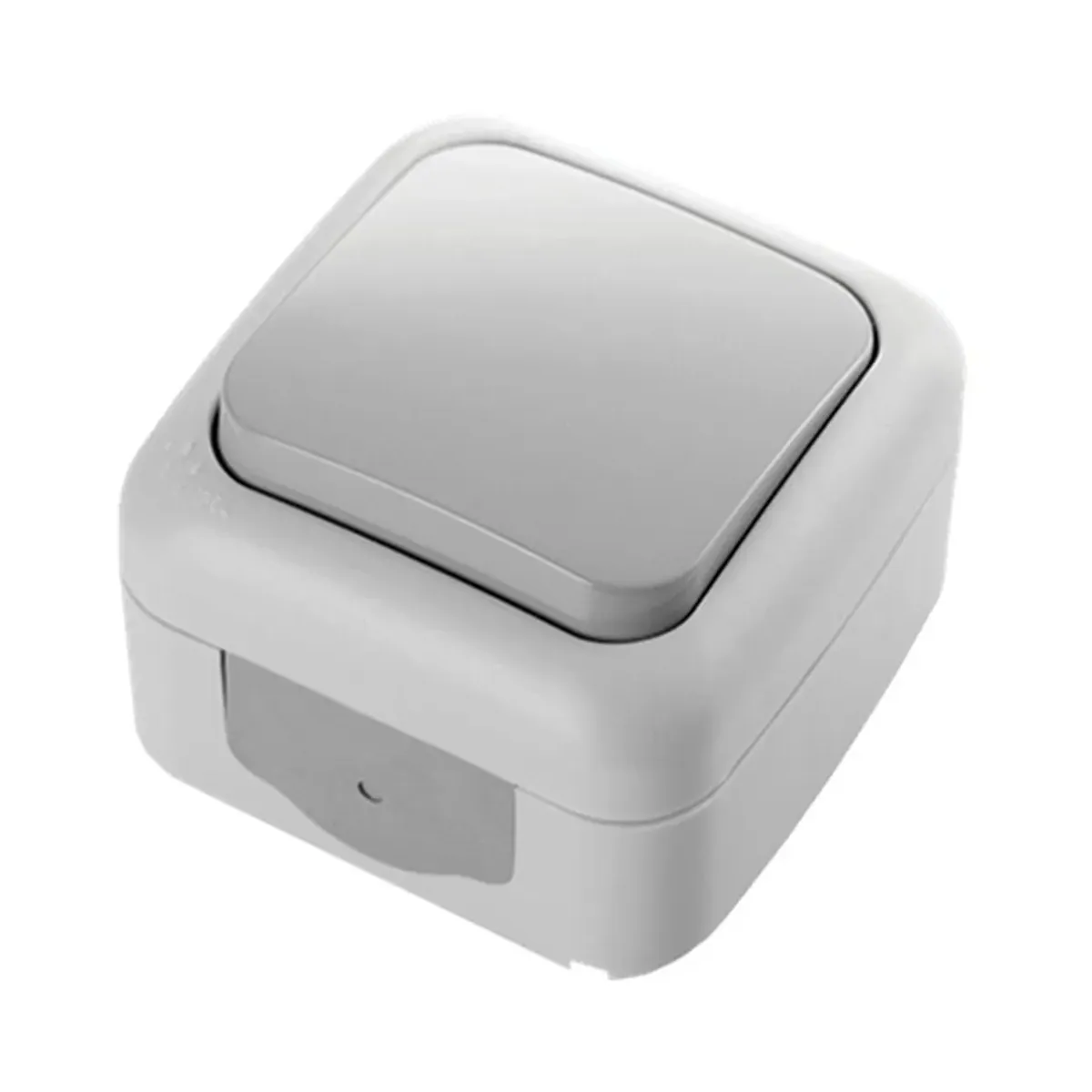 Viko Palmiye Surface-Mounted Gray Switch IP54