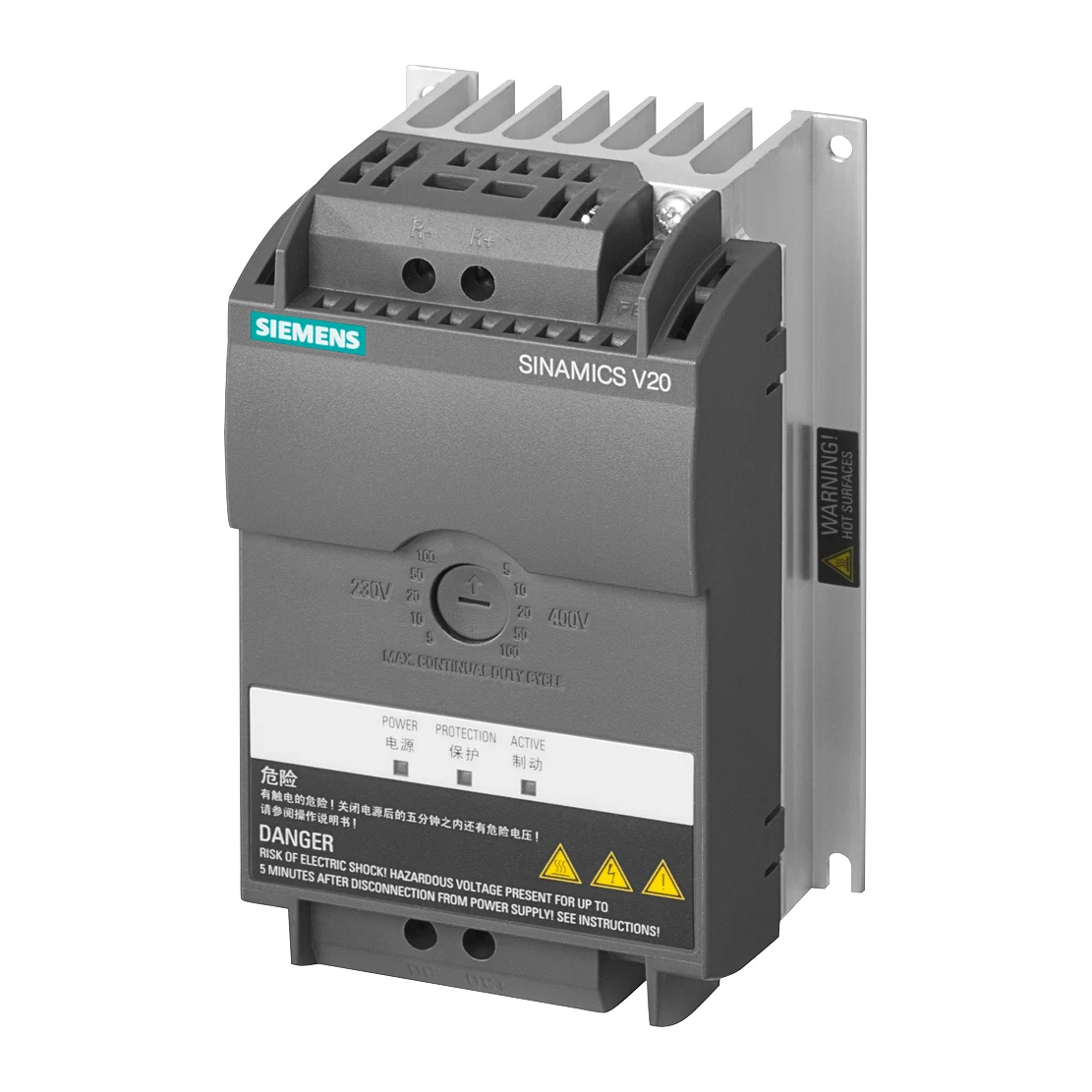 Siemens 6SL3201-2AD20-8VA0 Drive Accessory Braking Module (0.12kW - 5.5kW range)