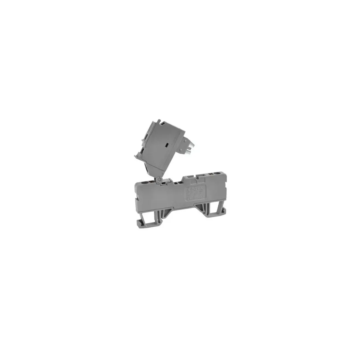 Onka OPK-S 2.5mm Spring-Clamp Fused Terminal Block Brown