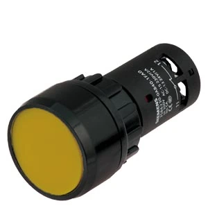 Siemens 3SB6210-0AB30-1BA0 Control Push Button Yellow 1NO