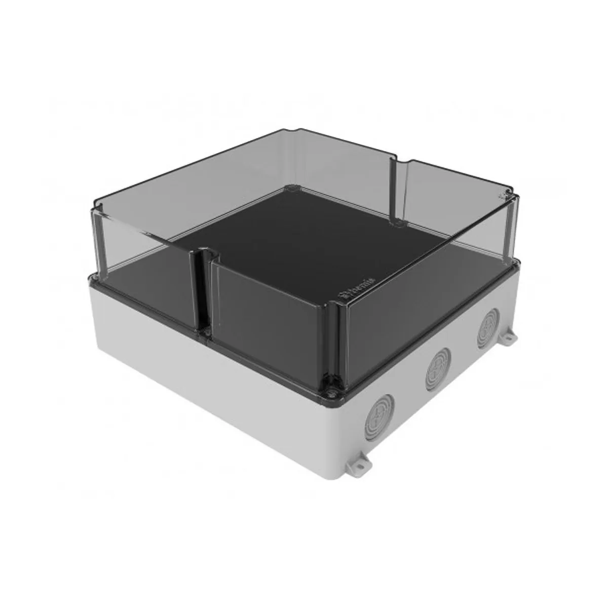 Bemis BB1-1021-0073 ABS Junction Box Transparent Screw-On Cover IP44 340x340x160 mm