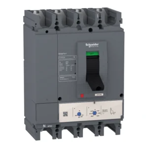 Schneider LV563308 500A Easypact 36kA CVS630F TM500D Ayarlı Kompakt Şalter 4P 380VAC